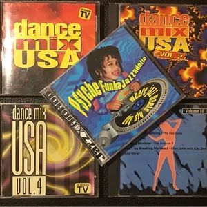 Lot of 6 dance music cds
